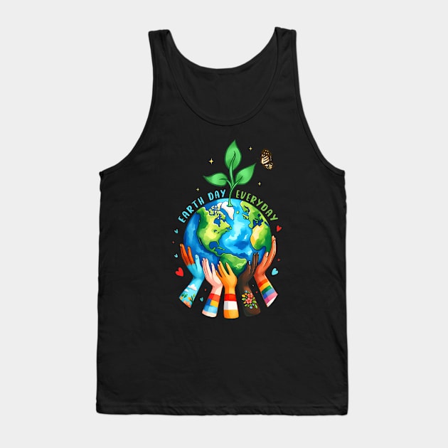 Earth Day 2024 Everyday Tank Top by Zu Zu Xi Xi